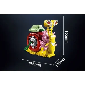 DK One Piece Doflamingo Den Den Mushi Transponder Snail (738 Pieces)