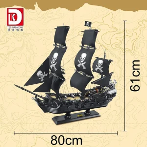 DK Pirates of the Caribbean Black Pearl Pirate Ship (3423 Pieces)