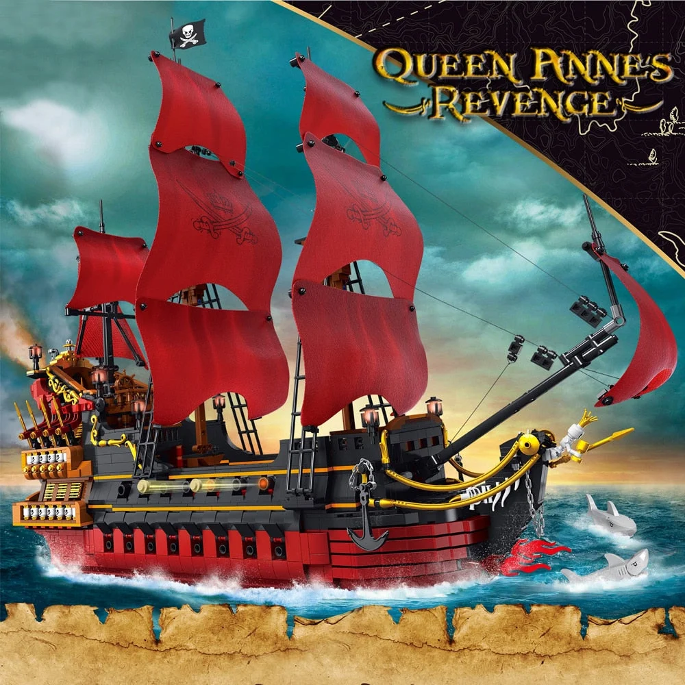 DK Queen Anne’s Revenge Pirate Ship (3694 Pieces)