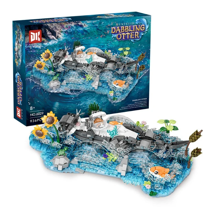 DK River Otter Ecological Habitat (936 Pieces)