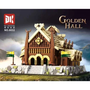 DK The Lord of the Rings Golden Hall of Edoras (2321 Pieces)