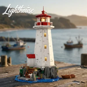 DK Motorized Peggy's Cove Lighthouse (1555 Pieces)