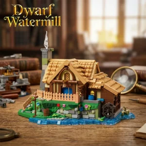 DK The Lord of the Rings Dwarf Watermill (1185 Pieces)