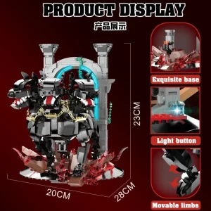 DK Hell's Gate Cerberus Three-Headed Dog (820 Pieces)