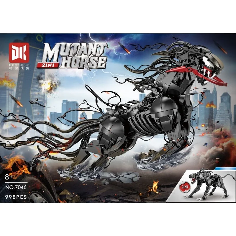 DK 2-in-1 Venom Bio-Horse & Bio-Leopard (998 Pieces)