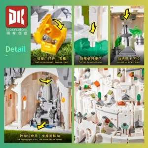 DK The Lord of the Rings: Minas Tirith (2318 Pieces)