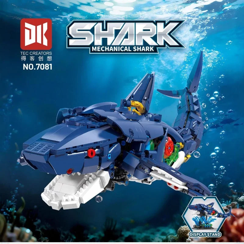 DK Steampunk Mechanical Shark (1096 Pieces)