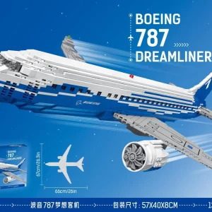 DK Boeing 787 Dreamliner (1353 Pieces)