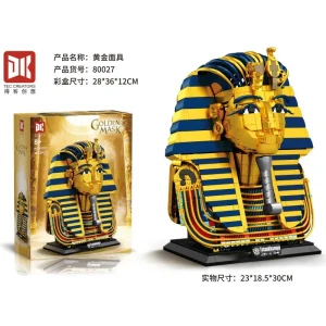 DK Egyptian Golden Mask of Tutankhamun (1603 Pieces)