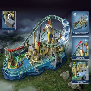 DK Magic Castle Motorized Roller Coaster (2694 Pieces)