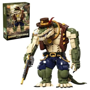 DK Western Series Crocodile Sheriff (1622 Pieces)
