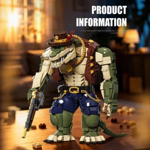 DK Western Series Crocodile Sheriff (1622 Pieces)