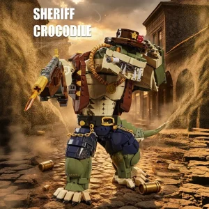 DK Western Series Crocodile Sheriff (1622 Pieces)