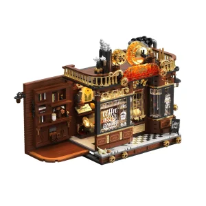 The Steambrew Coffee Shop Modular Room (1606 Pieces)