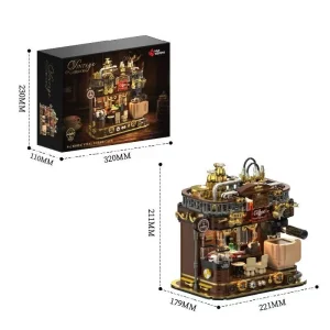HUIYOYOYI Vital Steam Café (1435 Pieces)