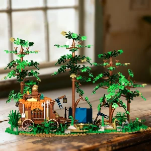 The Oathbound Eldengrove Medieval Forest Camp (1151 Pieces)
