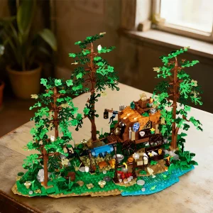 The Oathbound Eldengrove Medieval Forest Camp (1151 Pieces)