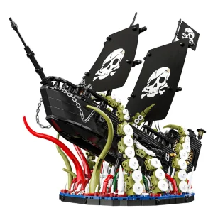 The Legendary Kraken Pirate Ship Attack (1334 Pieces)