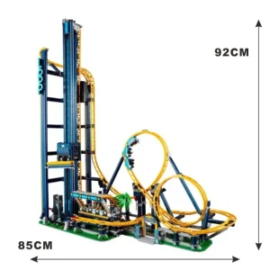 JIE STAR Fairground Loop Coaster (3756 Pieces)