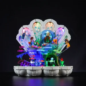 JIE STAR The Little Mermaid Royal Clamshell (1808 Pieces)