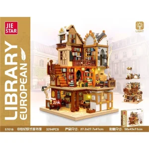JIE STAR Medieval European Library (3294 Pieces)