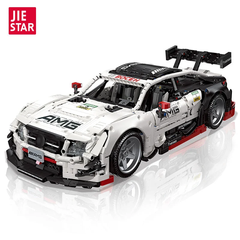 JIE STAR Mercedes-AMG C63 DTM Race Car (2489 Pieces)
