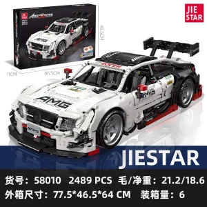 JIE STAR Mercedes-AMG C63 DTM Race Car (2489 Pieces)