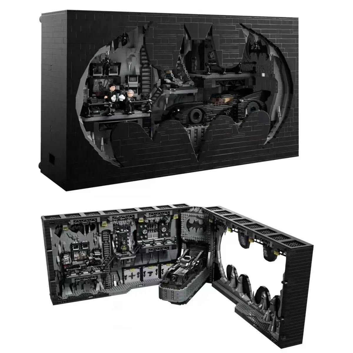 JIE STAR Batcave Shadow Box (3981 Pieces)