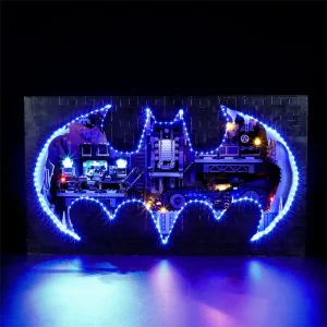 JIE STAR Batcave Shadow Box (3981 Pieces)