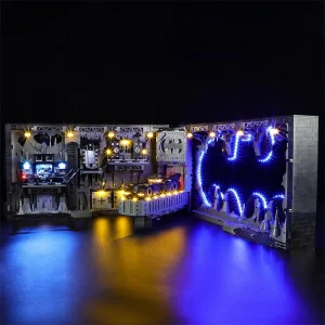 JIE STAR Batcave Shadow Box (3981 Pieces)