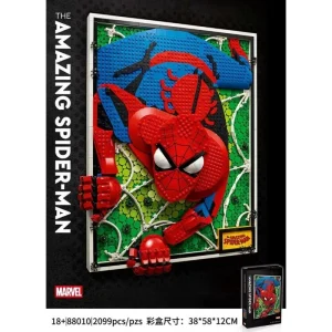 JIE STAR The Amazing Spider-Man Art (2099 Pieces)