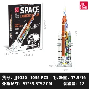 JIE STAR Space Launch System SLS Carrier Rocket (1055 Pieces)