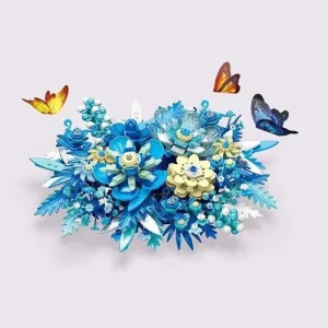 JIE STAR Botanical Garden Dried Flower Decoration (917 Pieces)