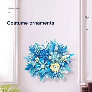 JIE STAR Botanical Garden Dried Flower Decoration (917 Pieces)