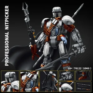 LY The Mandalorian Mech Suit (1046 Pieces)