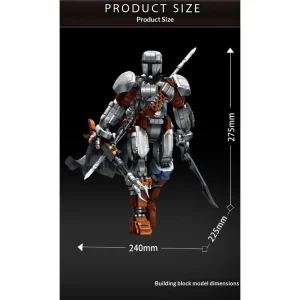 LY The Mandalorian Mech Suit (1046 Pieces)