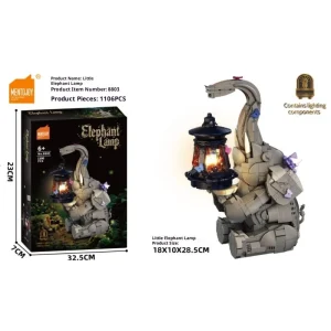 MENTOJOY Little Elephant Lamp (1106 Pieces)
