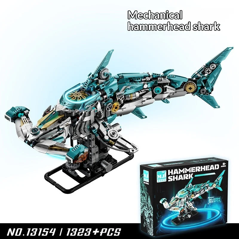 MJi Mecha Hammerhead Shark (1323 Pieces)