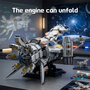 Interstellar Deep Space Exploration Spaceship (1053 Pieces)