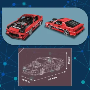 Mould King American Street Racer (1588 Pieces)
