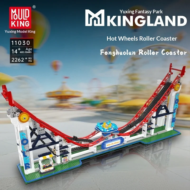 Mould King Racing Roller Coaster (2262 Pieces)