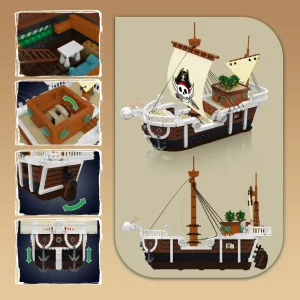 Mould King Going Merry Pirate Ship (2313 Pieces)