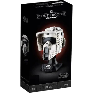 Scout Trooper Helmet Display Model (471 Pieces)