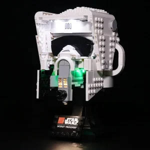 Scout Trooper Helmet Display Model (471 Pieces)