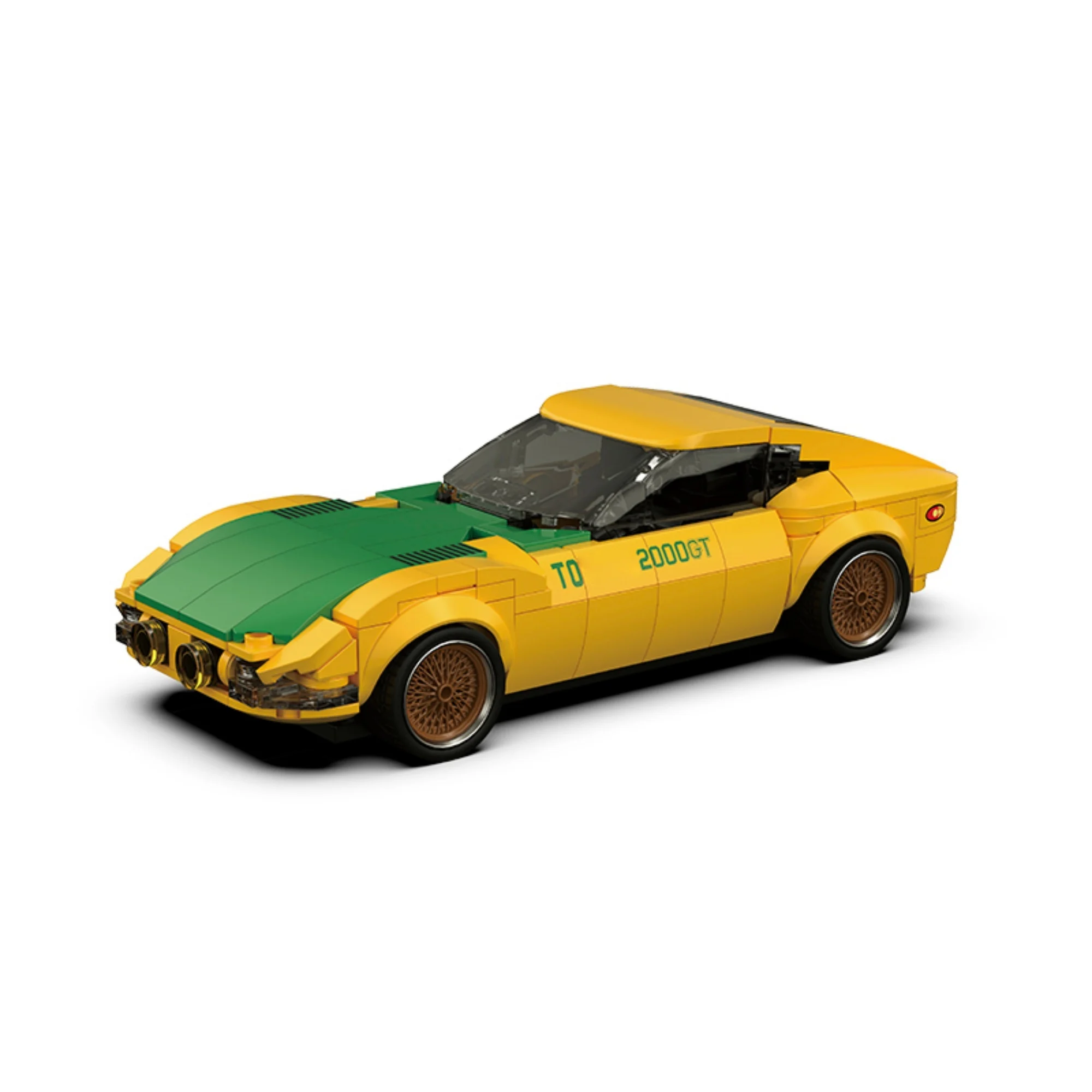 POWERBUILD Toyota 2000GT 1966 Sports Car (371 Pieces)