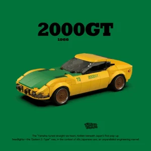 POWERBUILD Toyota 2000GT 1966 Sports Car (371 Pieces)