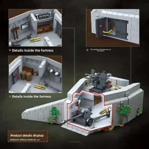 QUANGUAN Atlantic Defensive Position (1232 Pieces)