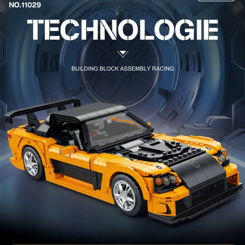 Reobrix 1:12 Victor Supercar (1638 Pieces)