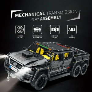 Reobrix Technologie G-700 6x6 Off-Road SUV (2162 Pieces)