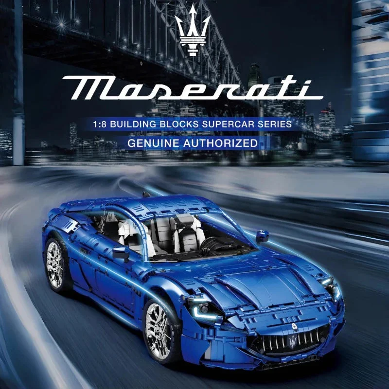 Reobrix Maserati GranTurismo 1:8 (5480 Pieces)